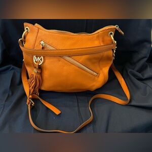 Orange Michael Kors purse